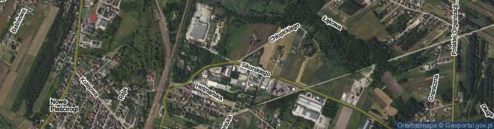 Zdjęcie satelitarne Sikorskiego Władysława, gen. ul.